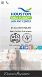 Mobile Screenshot of houstonimplantcenter.com